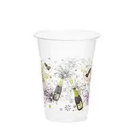 16oz Plastic Cups - New Years 10ct