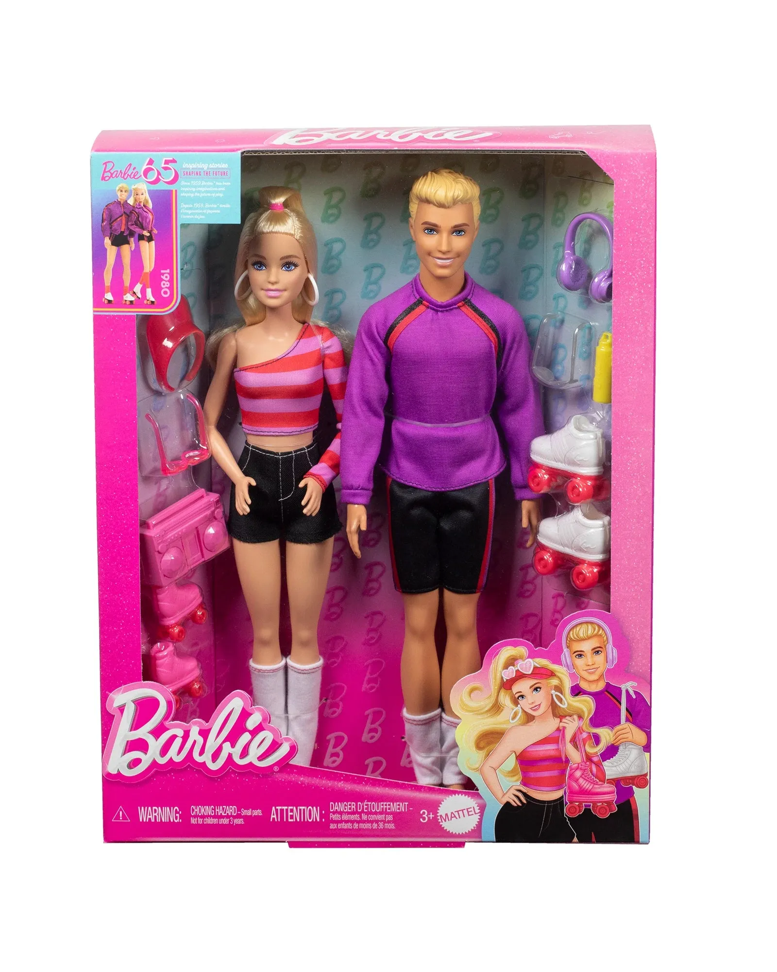 Barbie And Ken Fashionista Doll 2Pk 65Th Anniversary