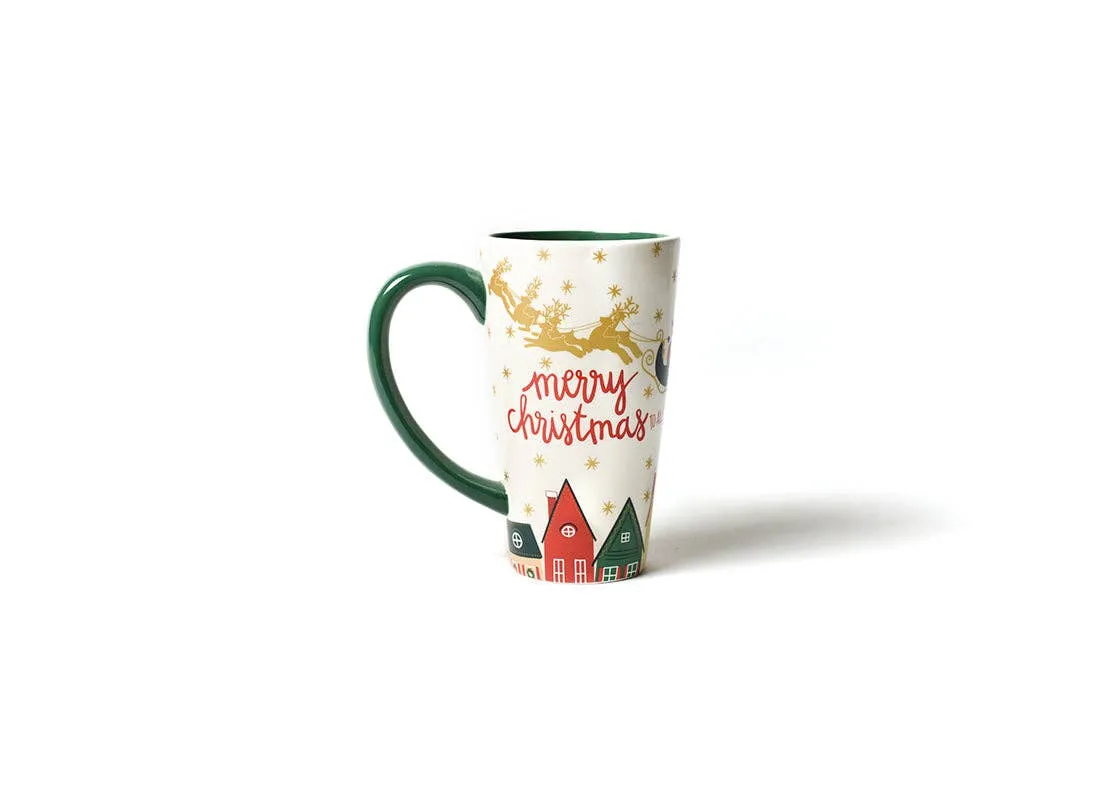 Flying Santa Mug