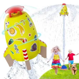 Kids Sprinkler Rocket Launcher