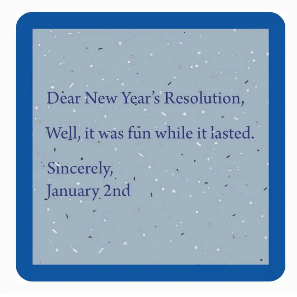 "New Years" Coaster