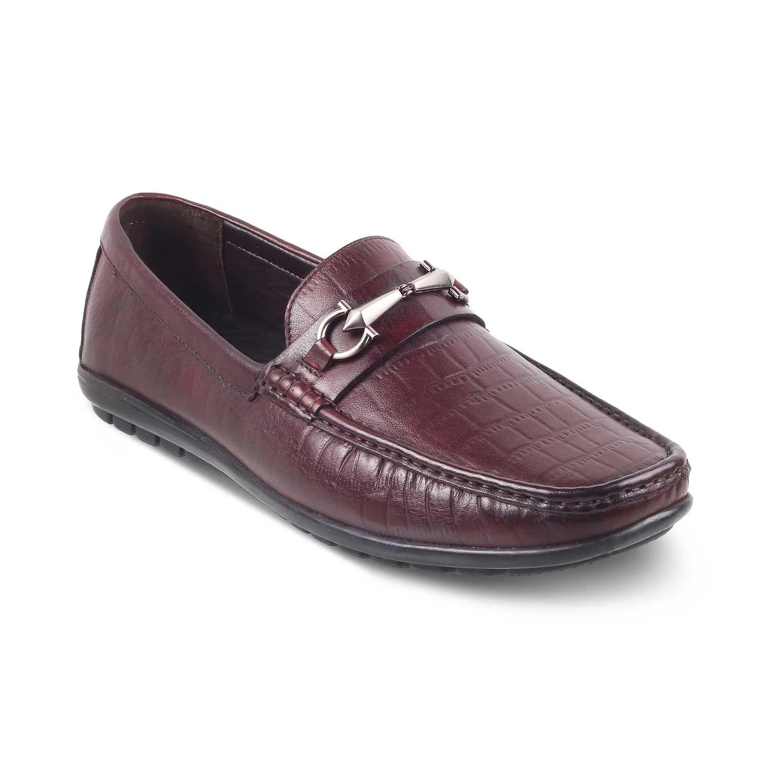 The Accademia Brown Men's Leather Loafers Tresmode