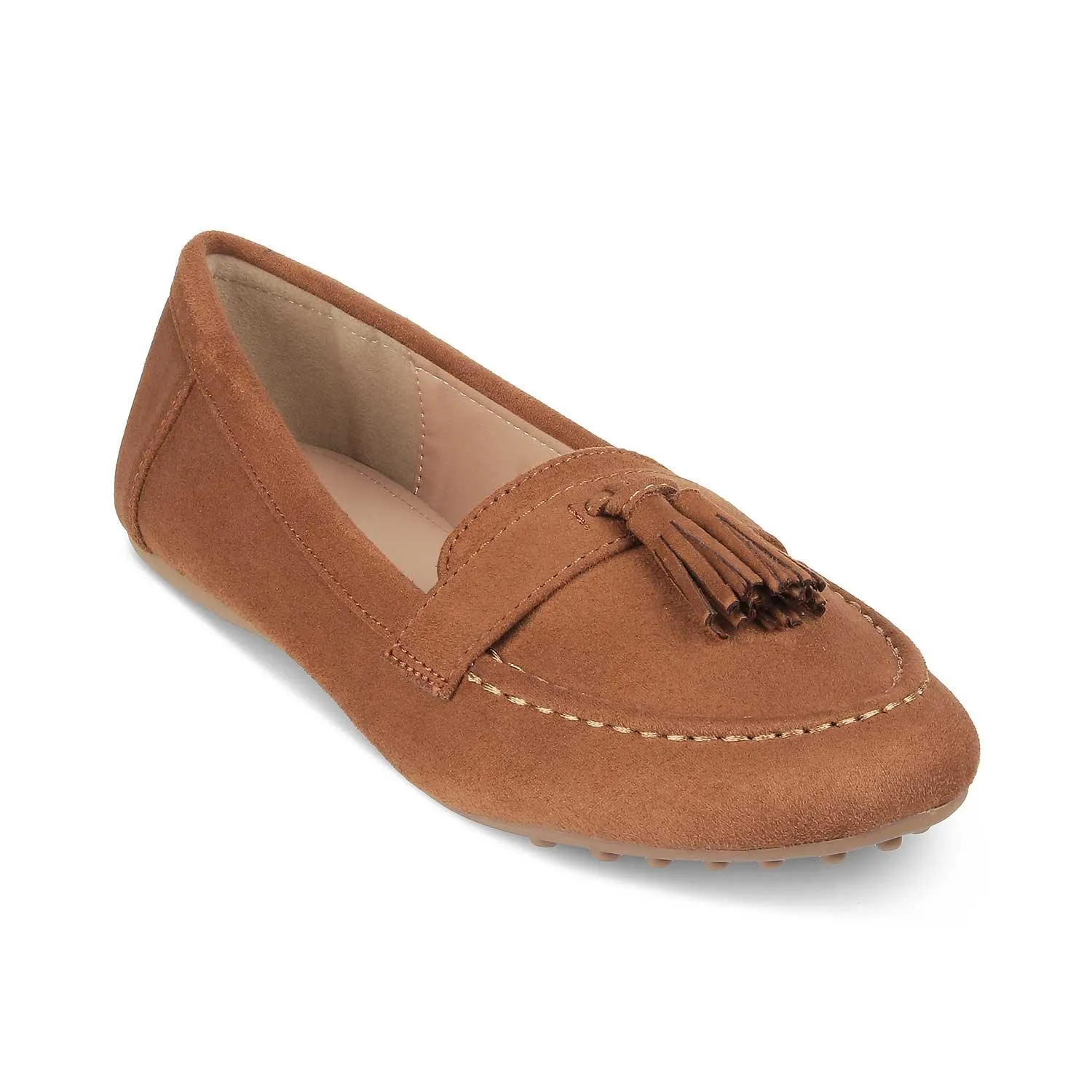 The Mia New Tan Women's Dress Loafers Tresmode