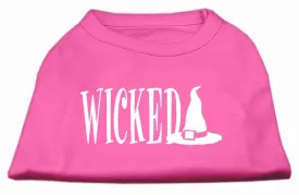 Wicked Screen Print Shirt Bright Pink M (12)