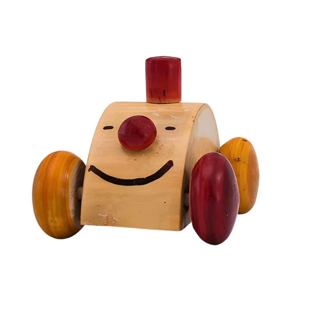 Wooden Joker Car Vehicle Toys for Kids-Big (1 Year )