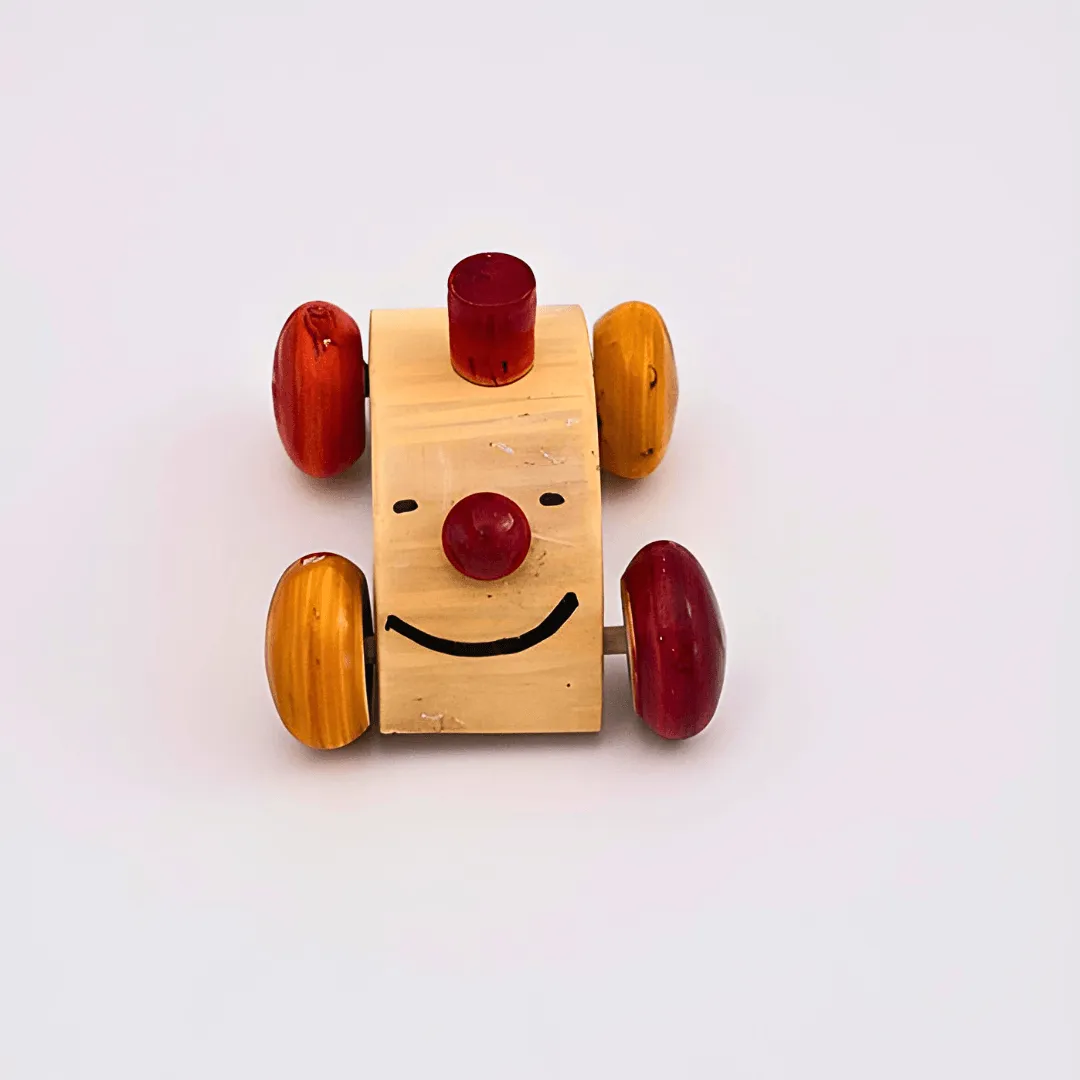 Wooden Joker Car Vehicle Toys for Kids-Big (1 Year )