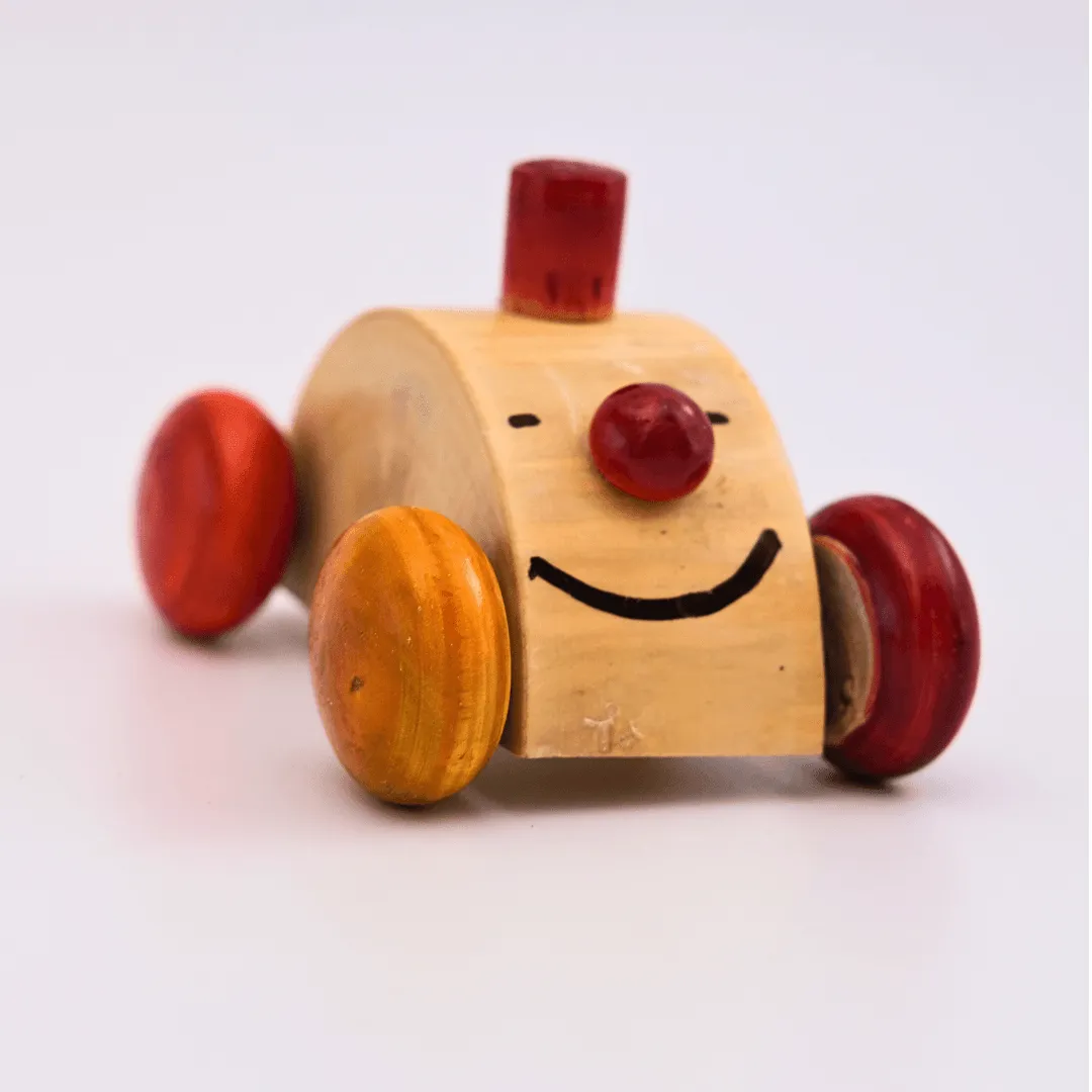 Wooden Joker Car Vehicle Toys for Kids-Big (1 Year )